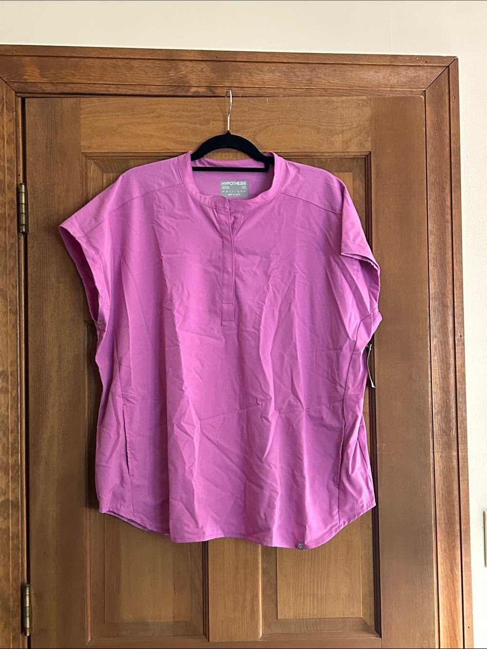 Hypothesis meta oversized Dolman Sleeve Scrub Top